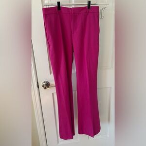 Banana Republic Fuchsia Bootcut Trousers